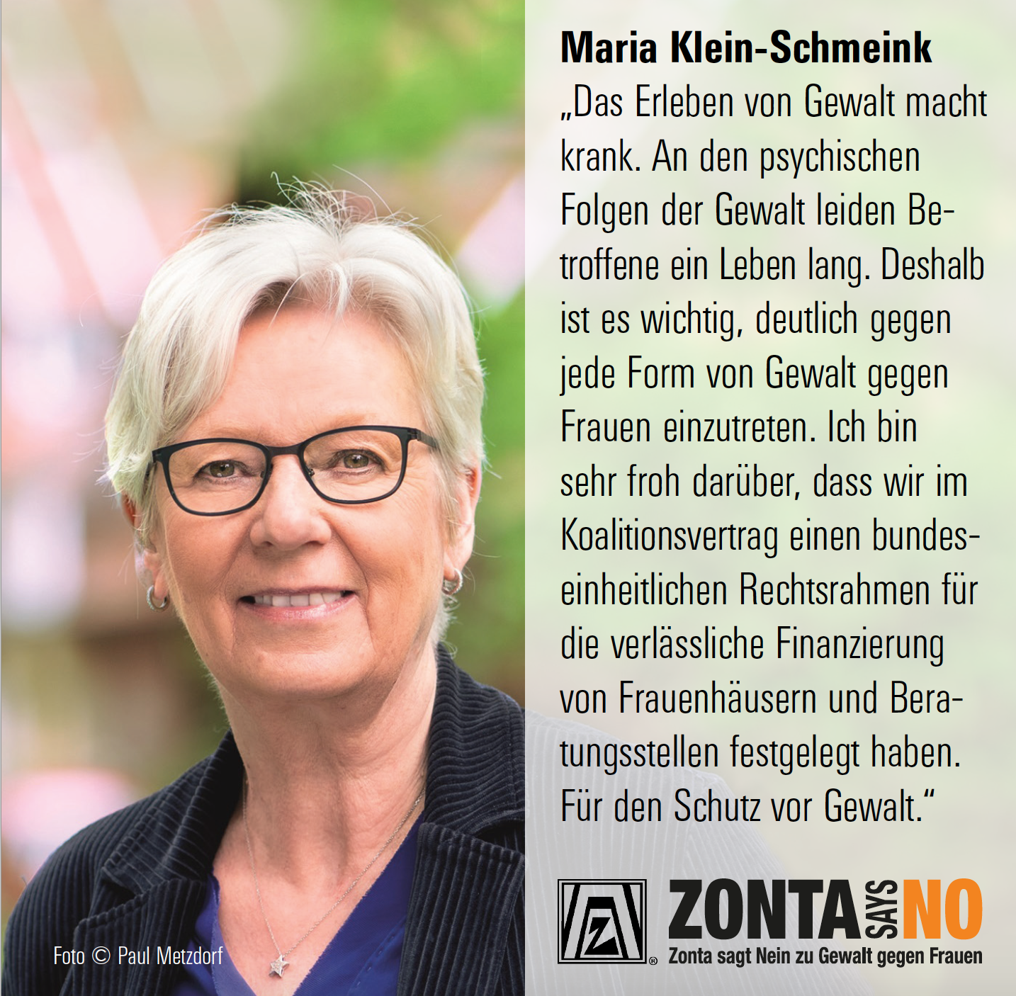 Maria Klein-Schmeink © Paul Metzdorf